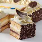Cream cake chocolate photo