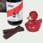 Giftbox chocolate & wine