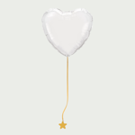 Ballon Wit hart