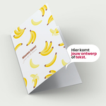 Nieuwe baan gaan met die banaan