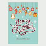 Merry Christmas green