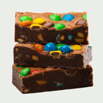 Brownies double chocolates & M&M's