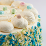 Smash cake blue