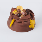 De zak van Sinterklaas taart