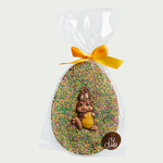 Chocolade paasei bunny