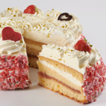 Valentijnstaart rond