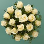 Liefdesboeket Roos wit