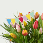 Verjaardagsboeket Talitha gemengd