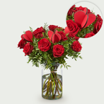 Love bouquet Rose red small