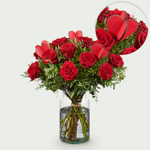 Love bouquet Rose red medium