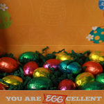 Brievenbus paaseitjes