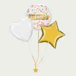 Tros ballonnen Gefeliciteerd!