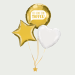 Tros ballonnen Gefeliciteerd!