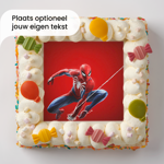 Spiderman taart