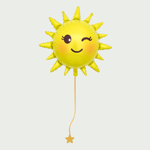 Grote zonnestraal ballon