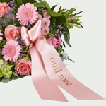 Rouwboeket Intens roze