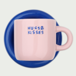 Hugs and kisses mok met schotel
