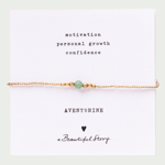 A Beautiful Story aventurine gold