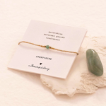 A Beautiful Story aventurine gold