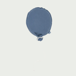 Balloon Party Collection - Jeans Blue