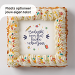 Thank you teacher cake