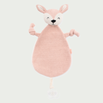 Knuffeldoekje hert roze