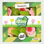 Snoeppakket Daar kikker je van op