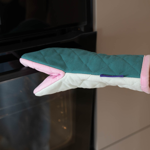 Ovenwanten set Forest pastel