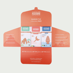 Sustainable milk chocolate box