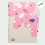 A5 uitwisbaar notitieboek Flamingo Dessert