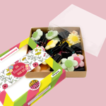 Bouquet Roos with candy box