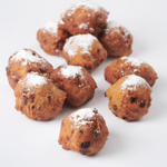 Verse oliebollen met krenten