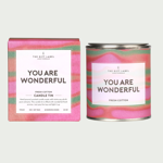 Geurkaars You Are Wonderful groot