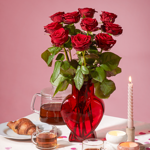Rozen in vaas