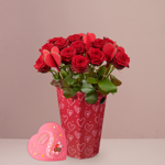 Valentine 15 roses