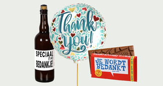 Bedankt cadeau