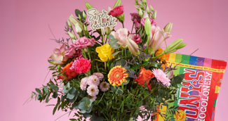 Bedankt bloemen