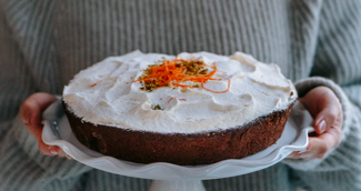 Luxurious cake