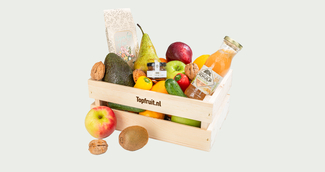 Fruit cases with gifts