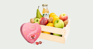 Fruit met geschenken