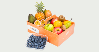 Get well soon fruit basket