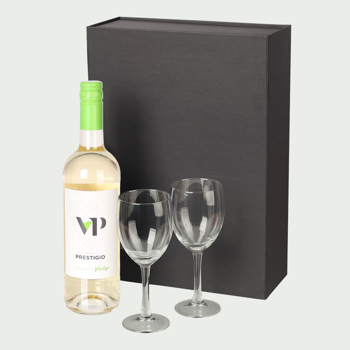 Giftbox Vino de Prestigio Macabeo Verdejo