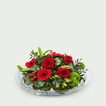 Bloemstuk rood