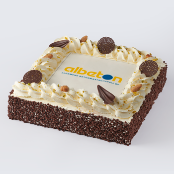 Cream cake chocolate photo