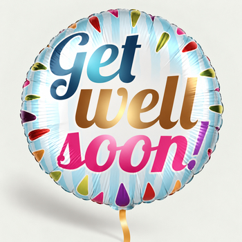 Ballon Get well soon!