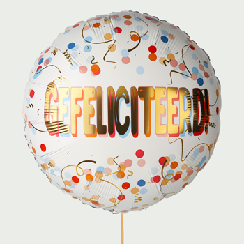 Ballon Gefeliciteerd!