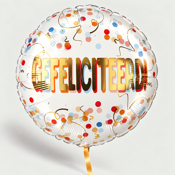 Ballon Gefeliciteerd!