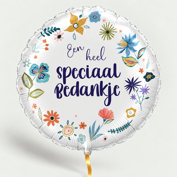 Ballon Speciaal bedankje