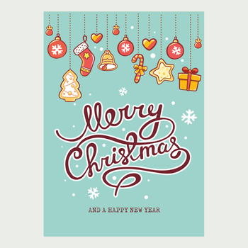 Merry Christmas green