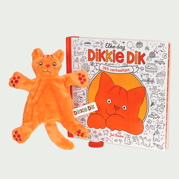 Elke dag Dikkie Dik met knuffeldoekje